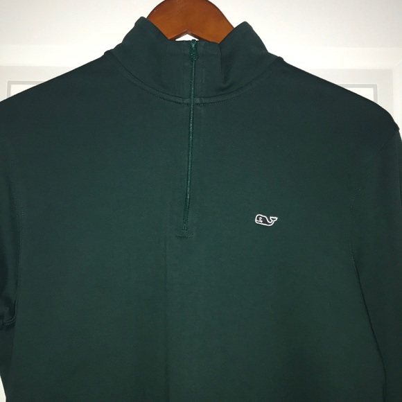 Vineyard Vines men’s 1/4 zip Saltwater Sweatshirt - Picture 3 of 7